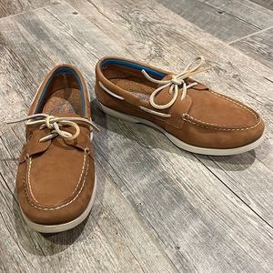 Sperry Top-siders Suede Leather Loafers Boat Shoes